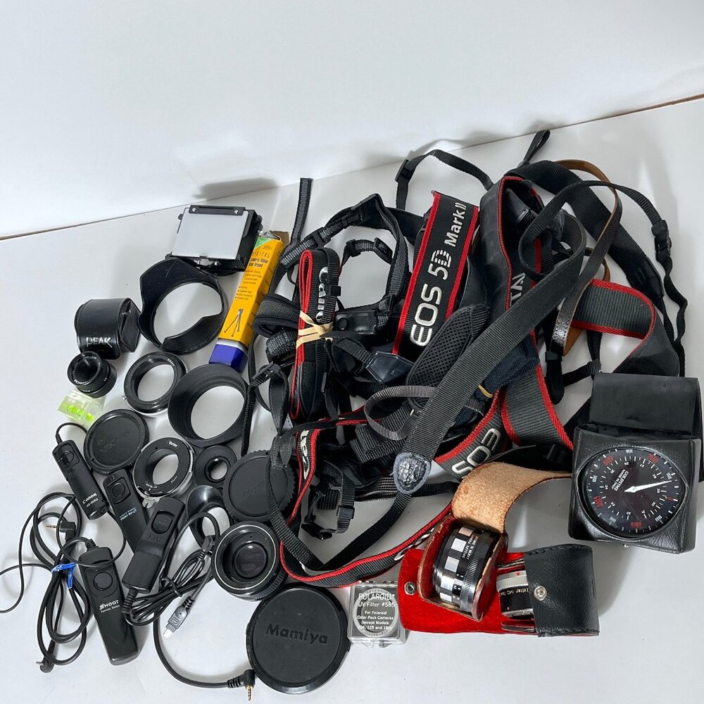 Camera & Lens Accessory Lot Misc Film Camera Accessories